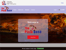 Tablet Screenshot of pizzabasecarlisle.com